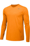 Nike Men's Team Legend Long Sleeve Crew 727980 Bright Ceramic