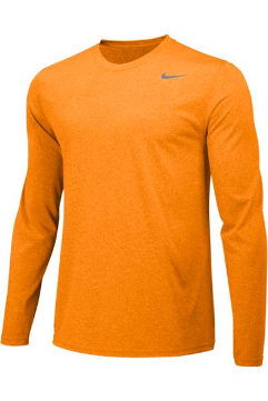 Nike Men's Team Legend Long Sleeve Crew 727980 Bright Ceramic