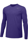 Nike Men's Team Legend Long Sleeve Crew 727980 Court Purple