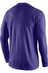 Nike Men'S Team Legend Long Sleeve Crew 727980 Court Purple