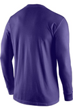 Nike Men'S Team Legend Long Sleeve Crew 727980 Court Purple