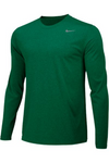 Nike Men's Team Legend Long Sleeve Crew 727980 Gorge Green