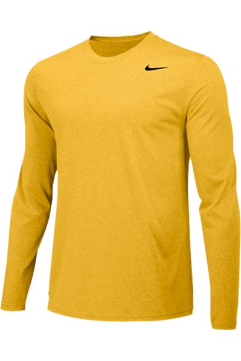 Nike Men's Team Legend Long Sleeve Crew 727980 Sundown