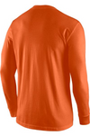 Nike Men'S Team Legend Long Sleeve Crew 727980 University Orange