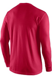 Nike Men'S Team Legend Long Sleeve Crew 727980 University Red