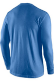 Nike Men'S Team Legend Long Sleeve Crew 727980 Valor Blue