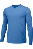 Nike Men's Team Legend Long Sleeve Crew 727980 Valor Blue