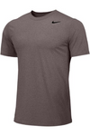 Nike Men's Team Legend Short Sleeve Crew 727982 Carbon Heather