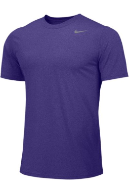 Nike Men's Team Legend Short Sleeve Crew 727982 Court Purple