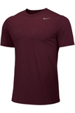 Nike Men's Team Legend Short Sleeve Crew 727982 Deep Maroon