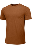 Nike Men's Team Legend Short Sleeve Crew 727982 Desert Orange