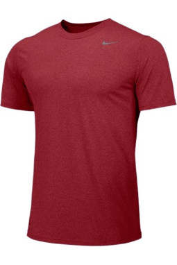 Nike Men's Team Legend Short Sleeve Crew 727982 Team Crimson