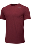 Nike Men's Team Legend Short Sleeve Crew 727982 Team Maroon