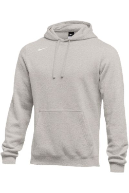 Nike Men's Club Fleece Pullover Hoodie 835585 Dark Grey Heather