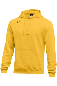 Nike Men's Club Fleece Pullover Hoodie 835585 Bright Gold