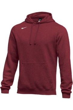 Nike Men's Club Fleece Pullover Hoodie 835585 Cardinal