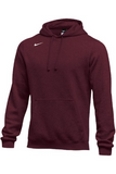 Nike Men's Club Fleece Pullover Hoodie 835585 Dark Maroon