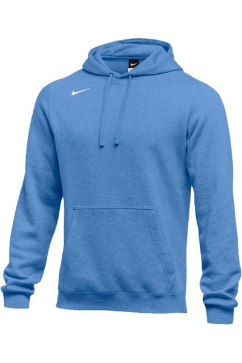 Nike Men's Club Fleece Pullover Hoodie 835585 Light Blue