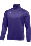 NIKE THERMA LS 1/4 ZIP TOP 897090 PURPLE