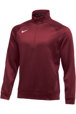 NIKE THERMA LS 1/4 ZIP TOP 897090 Cardinal