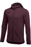 NIKE DRY SHOWTIME HOODIE FZ 930561 Dark Maroon Black