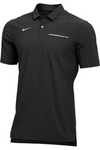 NIKE DRY SHORT SLEEVE ELITE POLO AO5438 BLACK