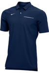 NIKE DRY SHORT SLEEVE ELITE POLO AO5438 COLLEGE NAVY