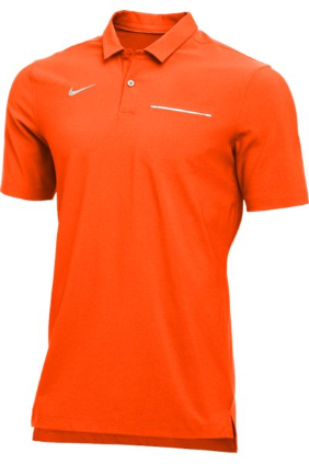 NIKE DRY SHORT SLEEVE ELITE POLO AO5438 Team Orange