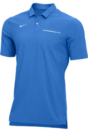 NIKE DRY SHORT SLEEVE ELITE POLO AO5438 Valor Blue