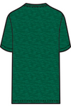 Nike Hyper Dry Short Sleeve Breathe Top Ao7580 Dark Green Heather