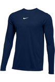 NIKE LONG SLEEVE UV TOP BQ6965 COLLEGE NAVY