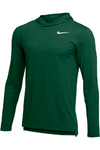 NIKE HYPER DRY LONG SLEEVE HOODED BREATHE TOP
AO7579 DARK GREEN HEATHER