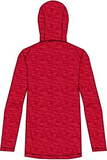 Nike Hyper Dry Long Sleeve Hooded Breathe Top
Ao7579 Scarlet Heather