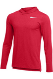 NIKE HYPER DRY LONG SLEEVE HOODED BREATHE TOP
AO7579 Scarlet Heather