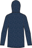 Nike Hyper Dry Long Sleeve Hooded Breathe Top Ao7579 Navy Heather